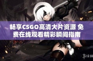 畅享CSGO高清大片资源 免费在线观看精彩瞬间指南