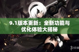 9.1版本更新：全新功能与优化体验大揭秘