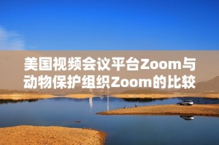 美国视频会议平台Zoom与动物保护组织Zoom的比较分析