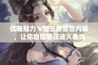 优雅魅力 V型三角蕾丝内裤，让你自信展现迷人曲线