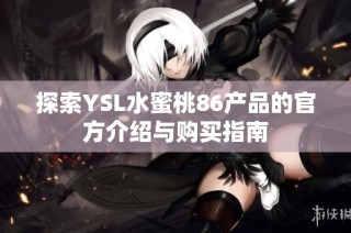 探索YSL水蜜桃86产品的官方介绍与购买指南