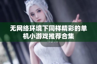 无网络环境下同样精彩的单机小游戏推荐合集