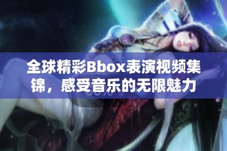 全球精彩Bbox表演视频集锦，感受音乐的无限魅力