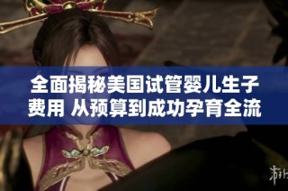 全面揭秘美国试管婴儿生子费用 从预算到成功孕育全流程解析