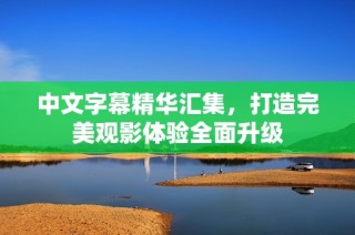 中文字幕精华汇集，打造完美观影体验全面升级