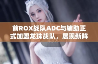 前ROX战队ADC与辅助正式加盟龙珠战队，展现新阵容魅力