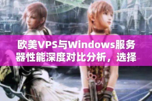 欧美VPS与Windows服务器性能深度对比分析，选择更优方案